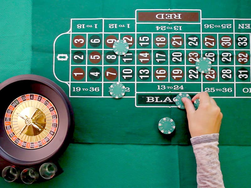 Cược Roulette theo vùng  